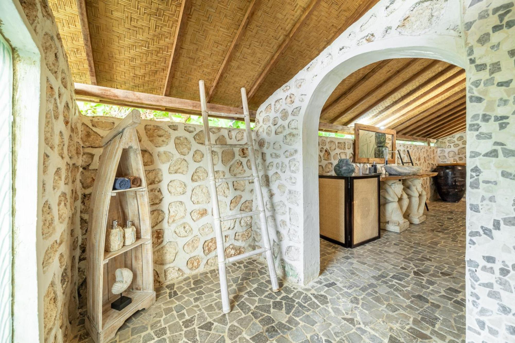 Balangan Beach Villa Idaman Bungalows 짐바란 외부 사진