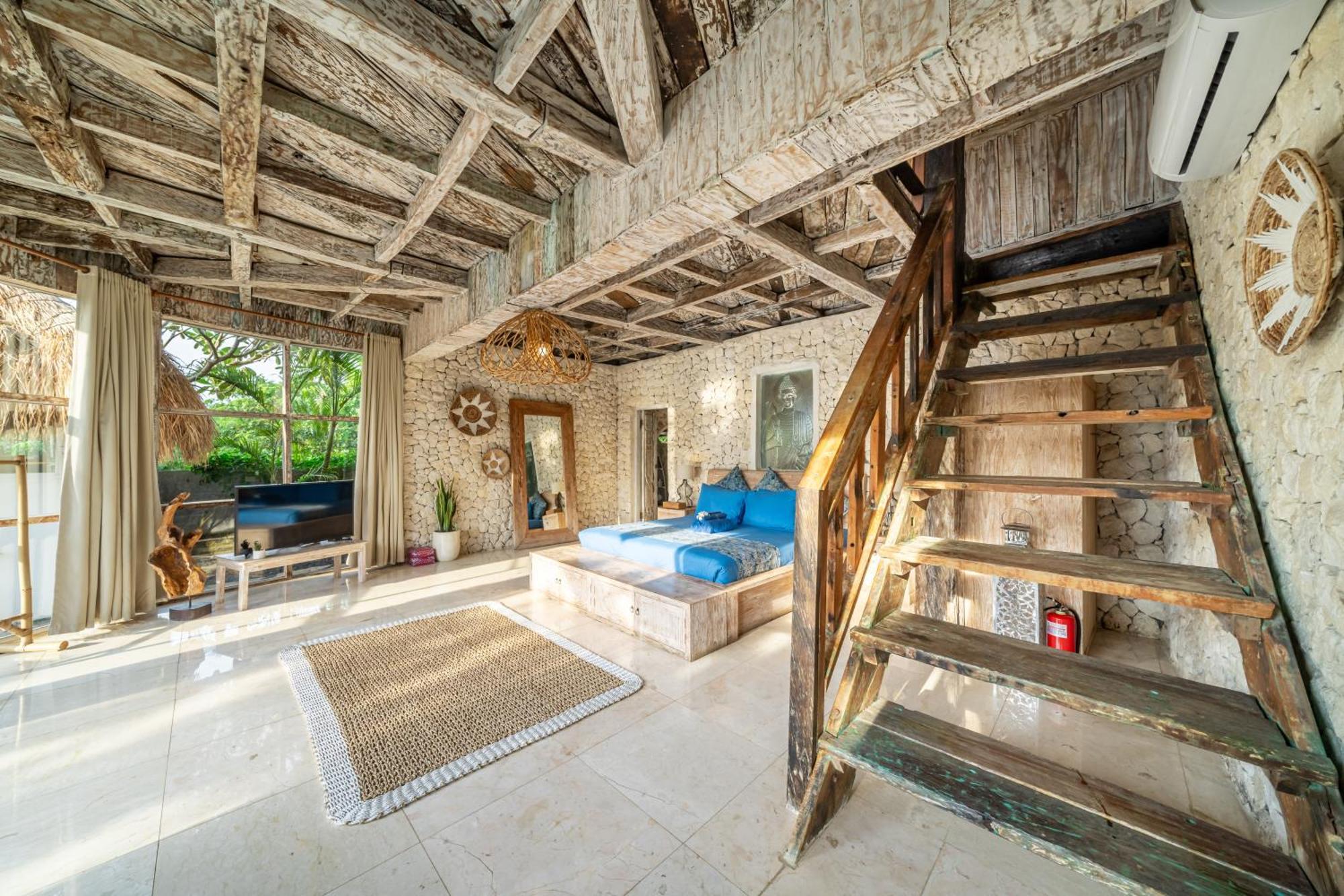 Balangan Beach Villa Idaman Bungalows 짐바란 외부 사진