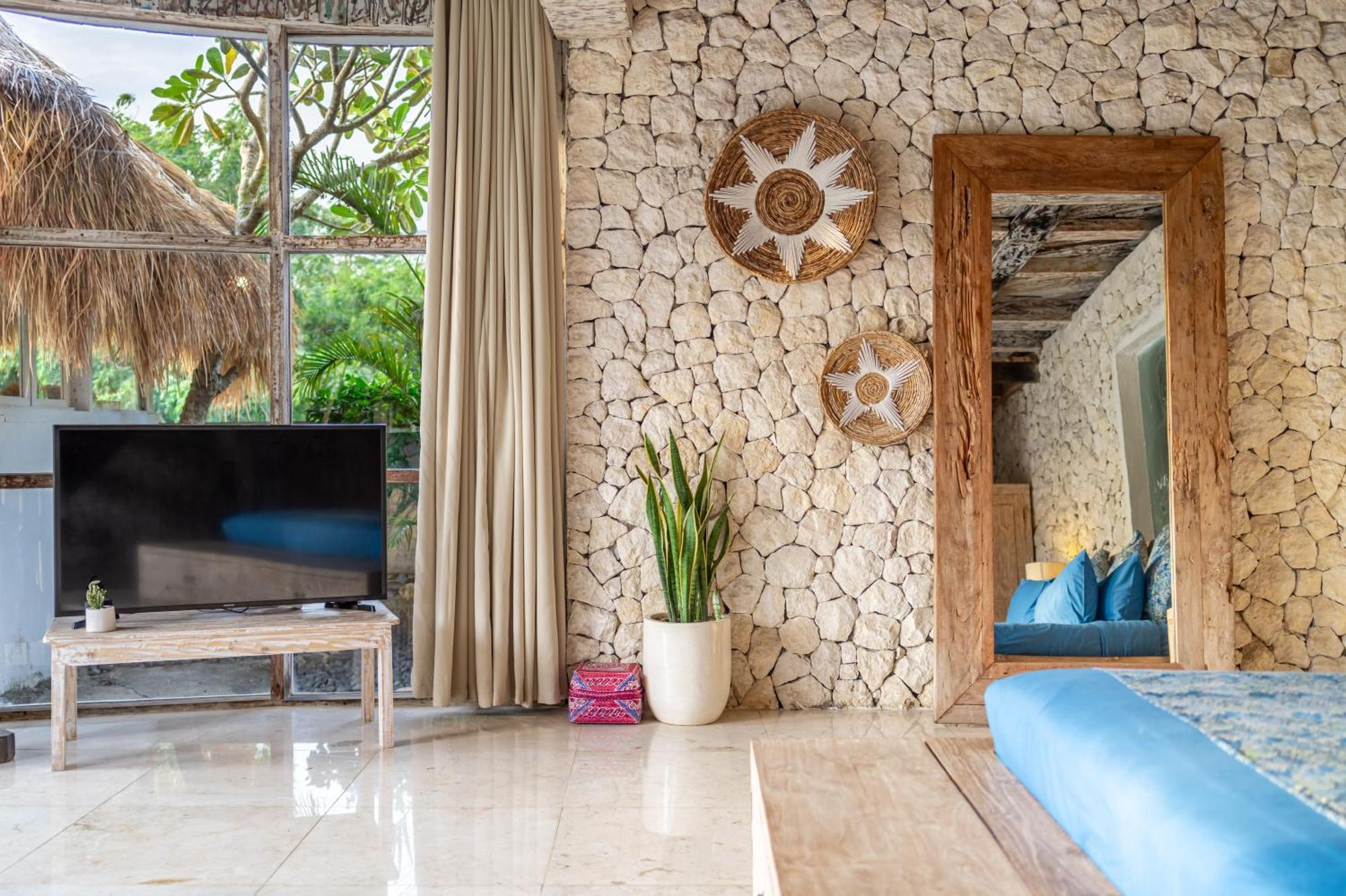 Balangan Beach Villa Idaman Bungalows 짐바란 외부 사진