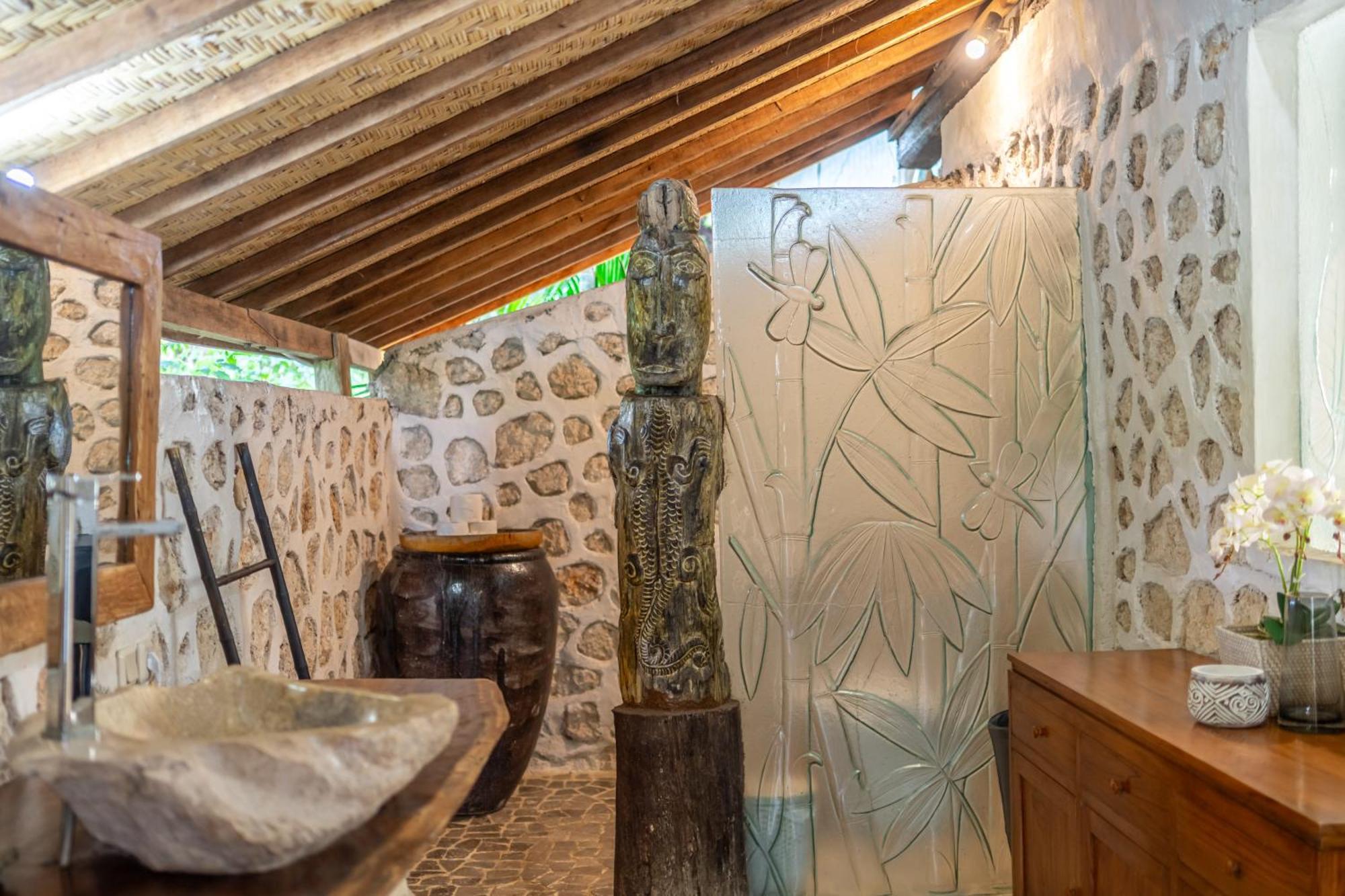 Balangan Beach Villa Idaman Bungalows 짐바란 외부 사진