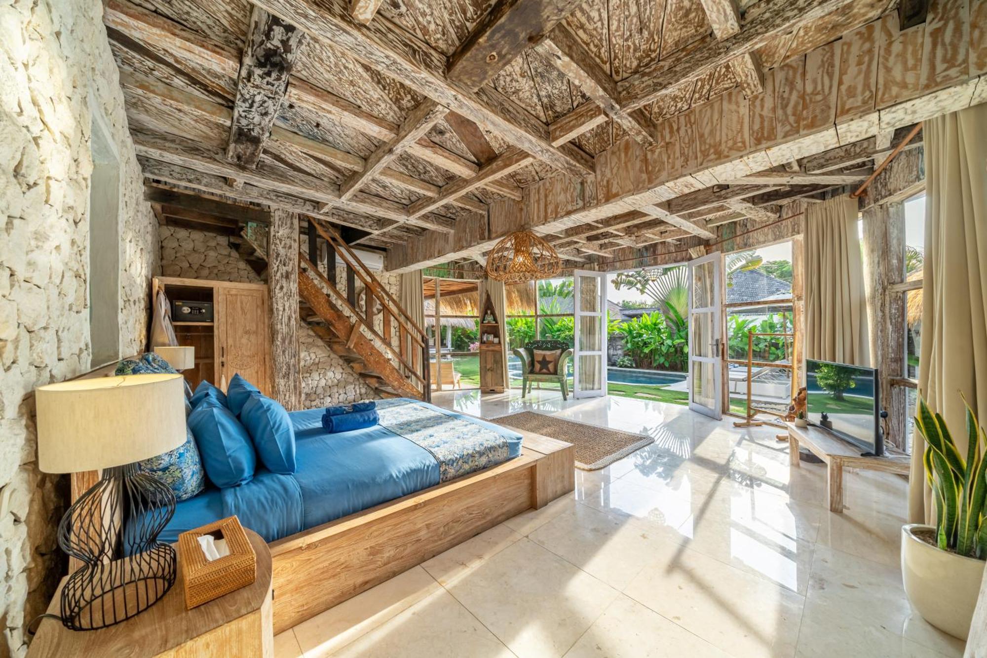 Balangan Beach Villa Idaman Bungalows 짐바란 외부 사진