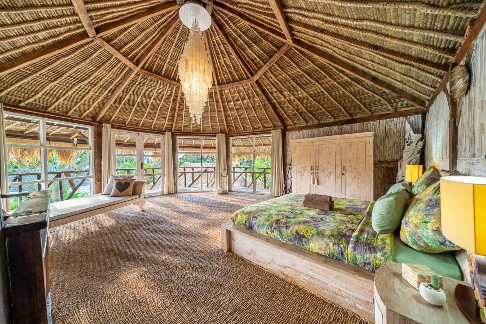 Balangan Beach Villa Idaman Bungalows 짐바란 외부 사진