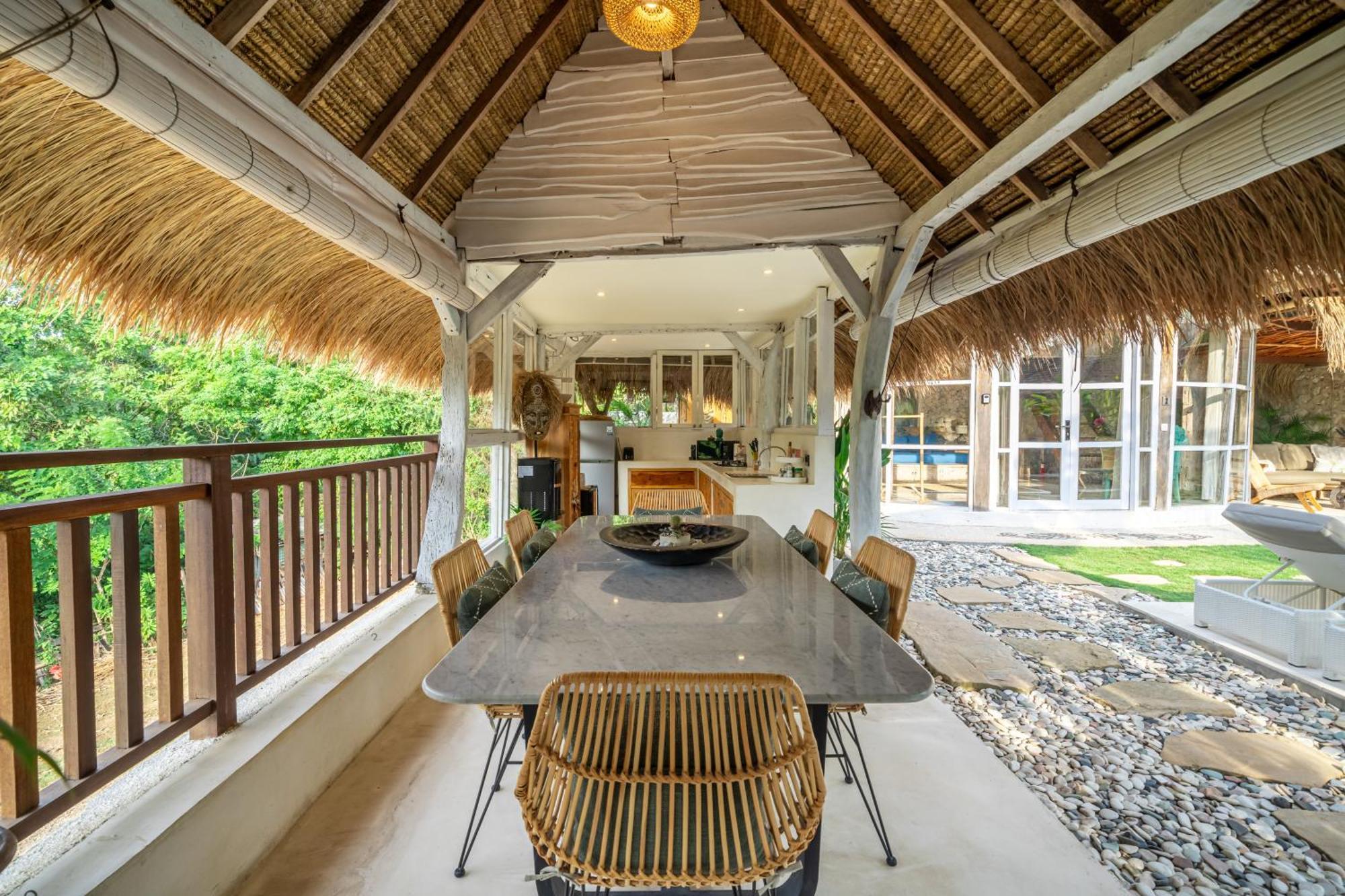 Balangan Beach Villa Idaman Bungalows 짐바란 외부 사진