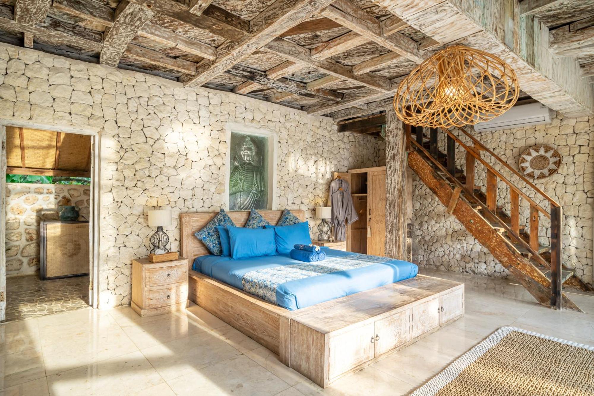 Balangan Beach Villa Idaman Bungalows 짐바란 외부 사진