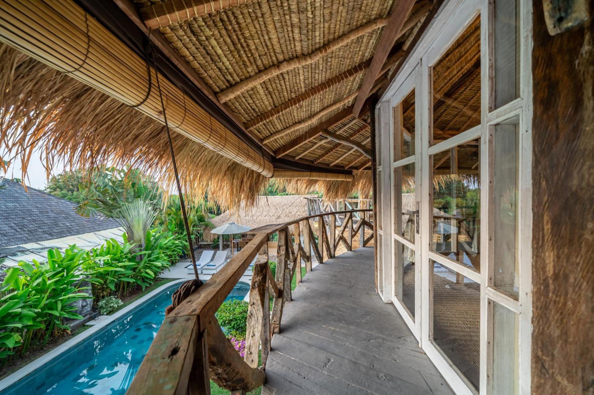 Balangan Beach Villa Idaman Bungalows 짐바란 외부 사진